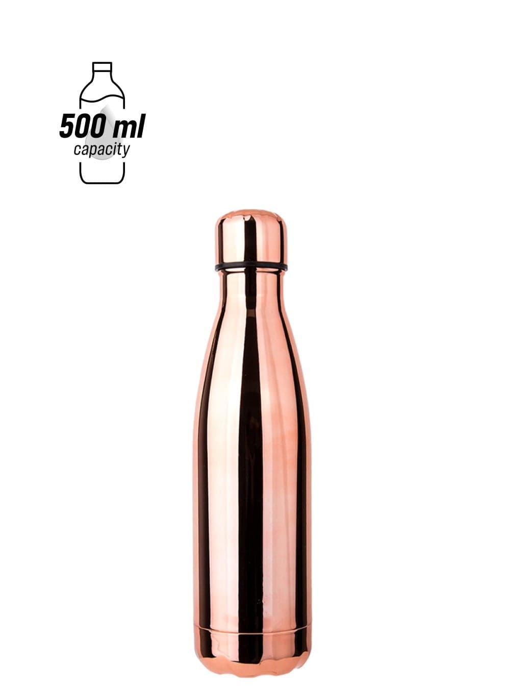 Vacuum Insulated Water Bottle Copper 26.5 x 7cm