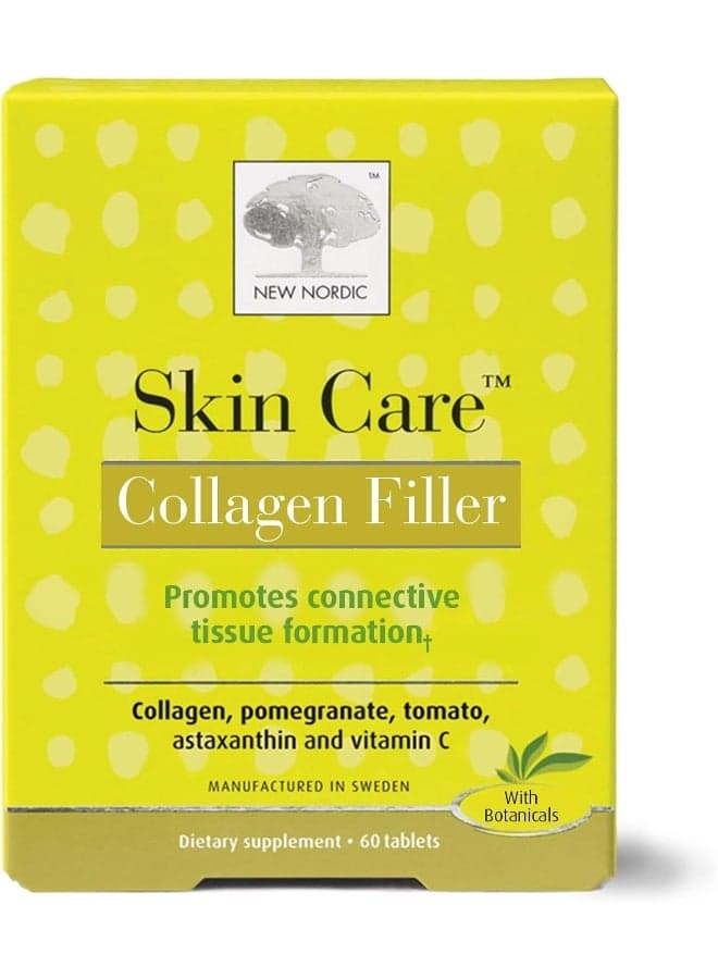 Skin Care Collagen Filler, 60 Tablets