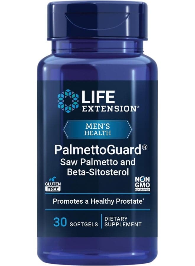 PalmettoGuard Saw Palmetto With Beta-Sitosterol - 30 Softgels