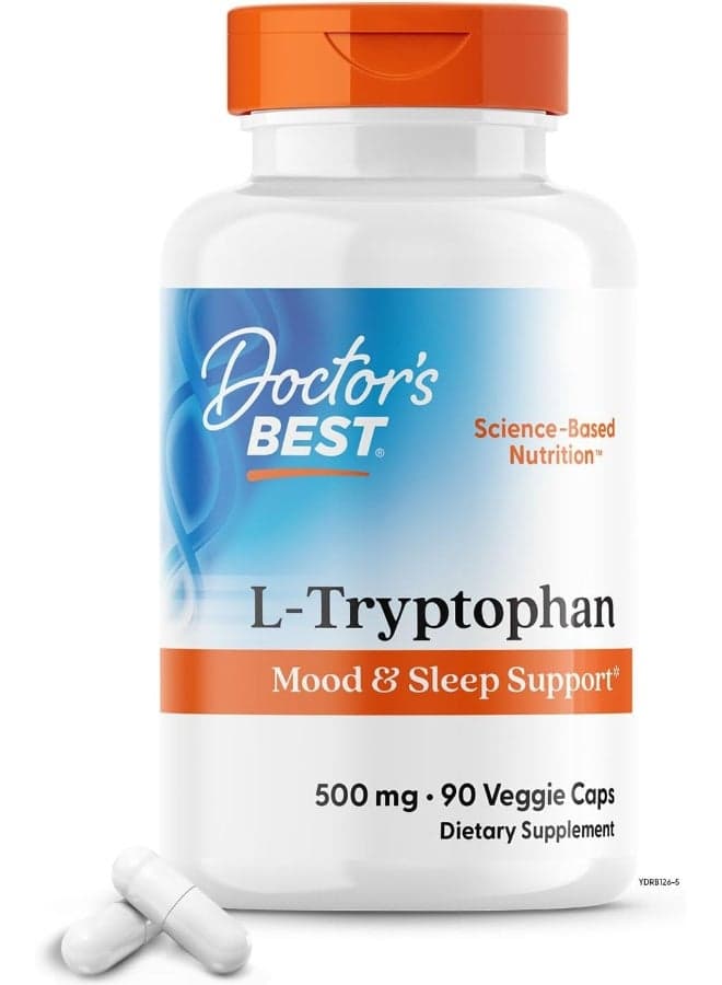 L Tryptophan Mood And Sleep Support 90 Veggie Caps