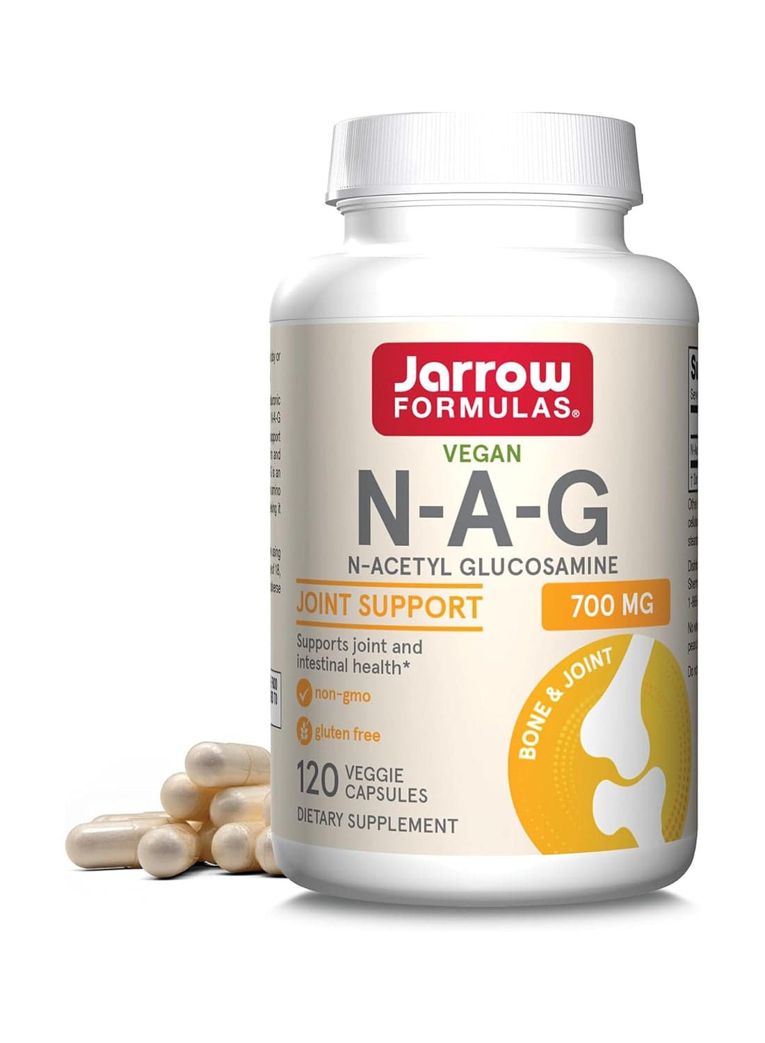 N-A-G 700 Mg, Supports Joints And Intestinal Function, 120 Veggie Caps