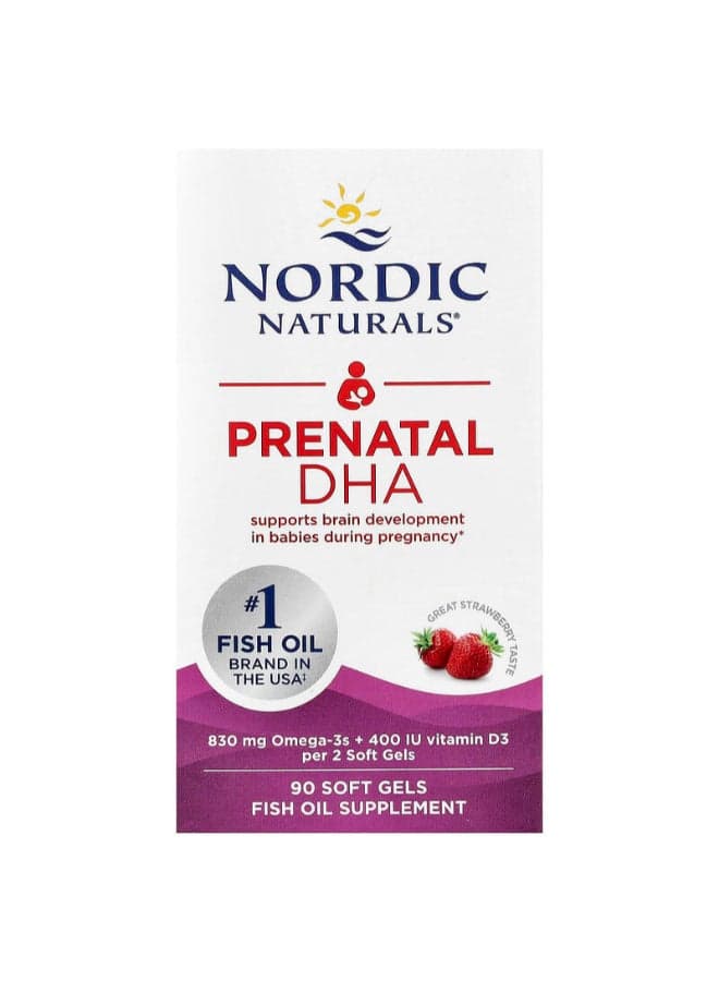 Prenatal Dha Dietary Supplements - 90 Softgels