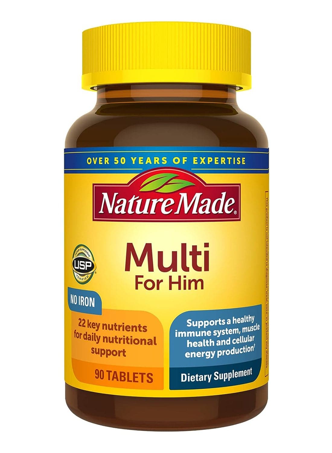 Nature Made Men's Multi Dietary Supplement - 90 Tablets