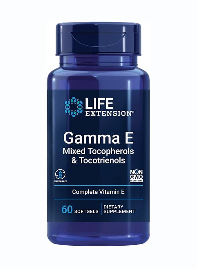 Gamma E Mixed Tocopherols And Tocotrienols Dietary Supplement - 60 Softgels