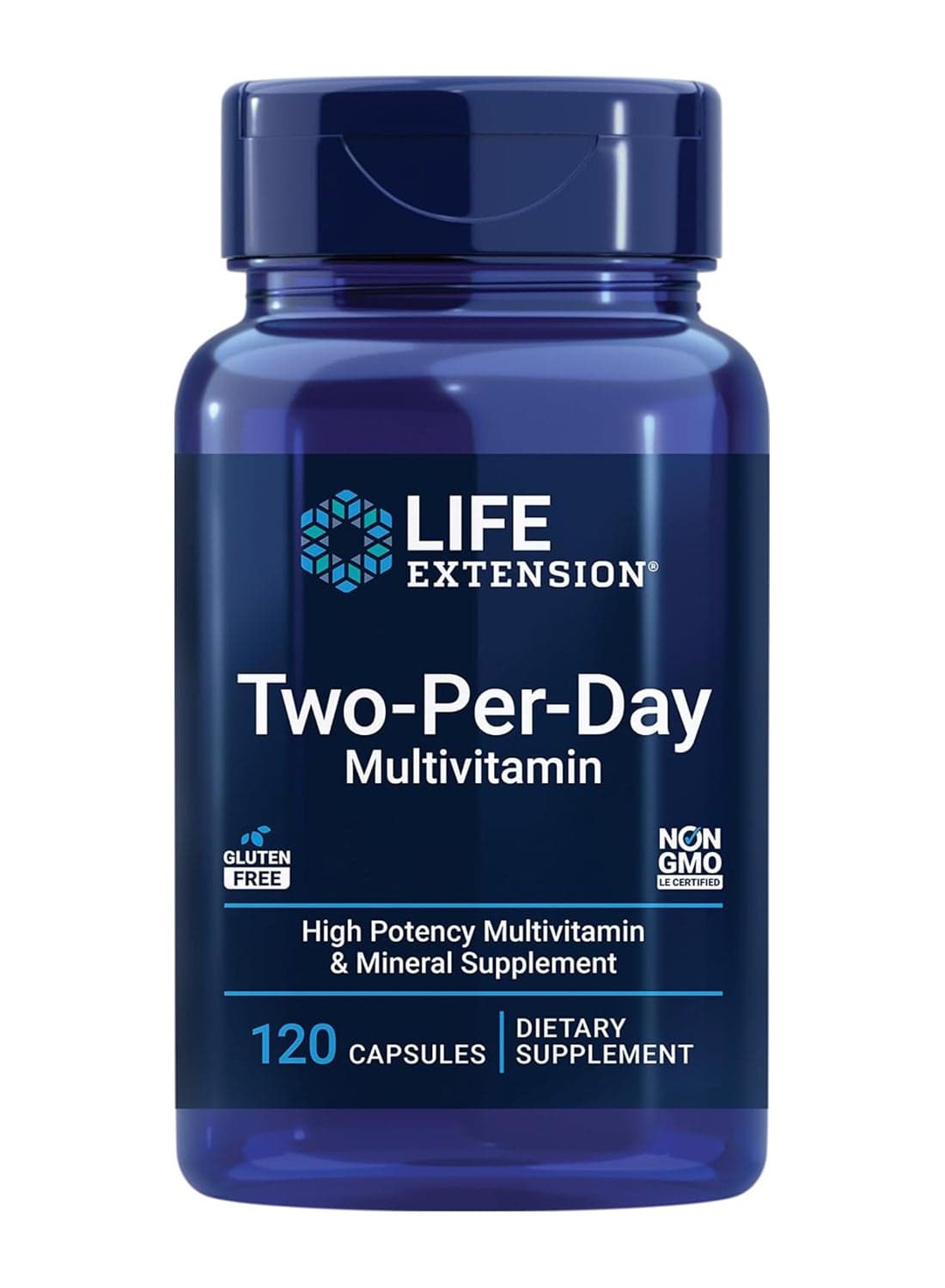 Two Per Day Multivitamin And Mineral Supplement - 120 Tablets