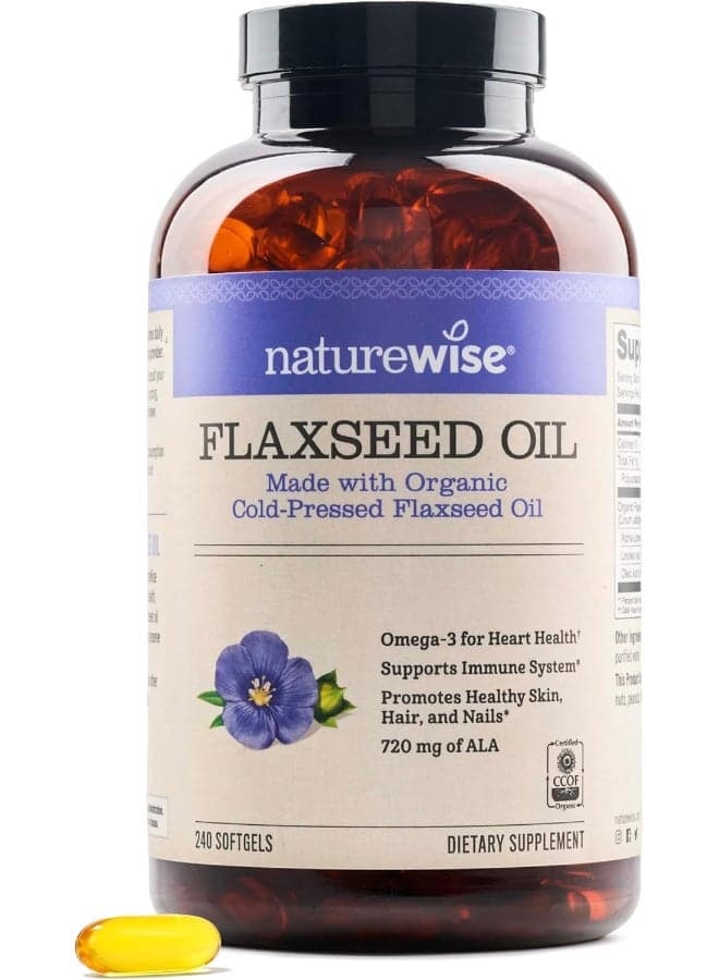 Flaxseed Oil, 240 Softgels
