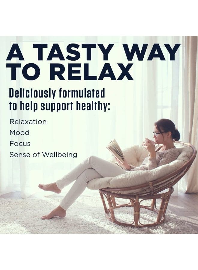 GABA L-Theanine Stress B, 100 Lozenges Packaging May Vary