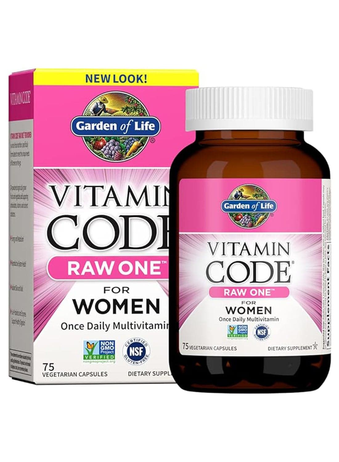 Raw One Multivitamin -75 Capsules