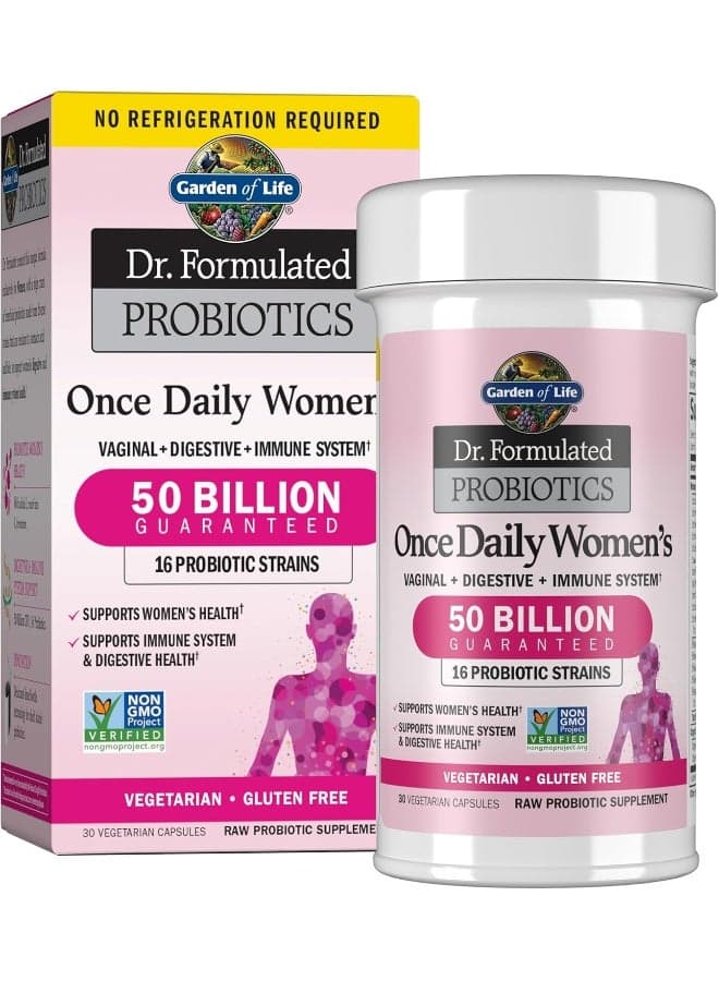 Probiotics Once Daily Women'S 30 Vegetarian Capsules