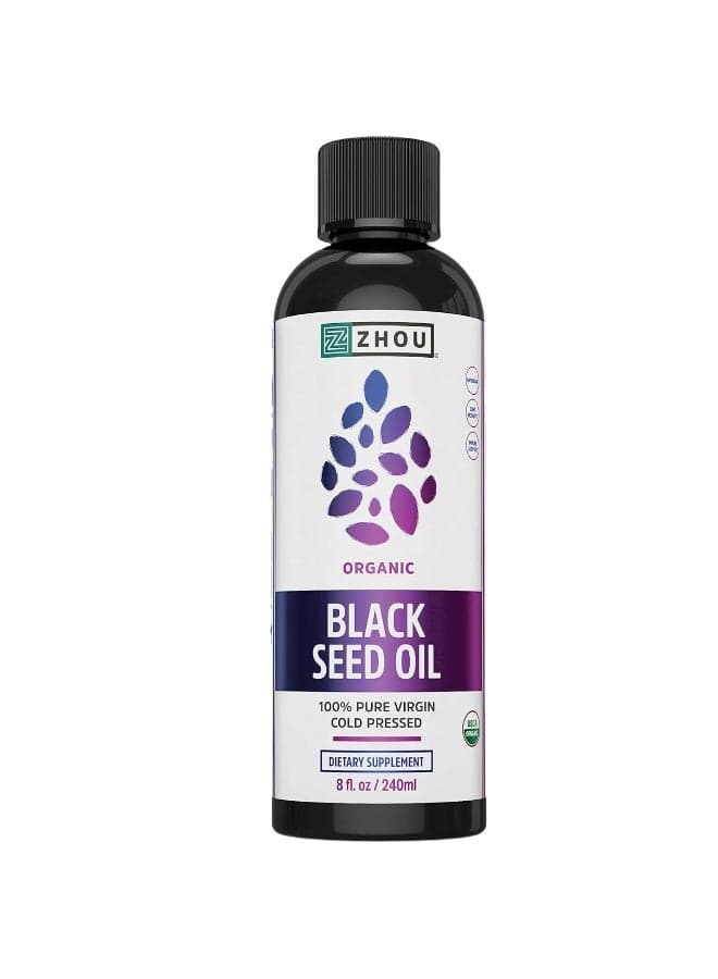 Organic Black Seed Oil, 8 fl. oz Packaging May Vary