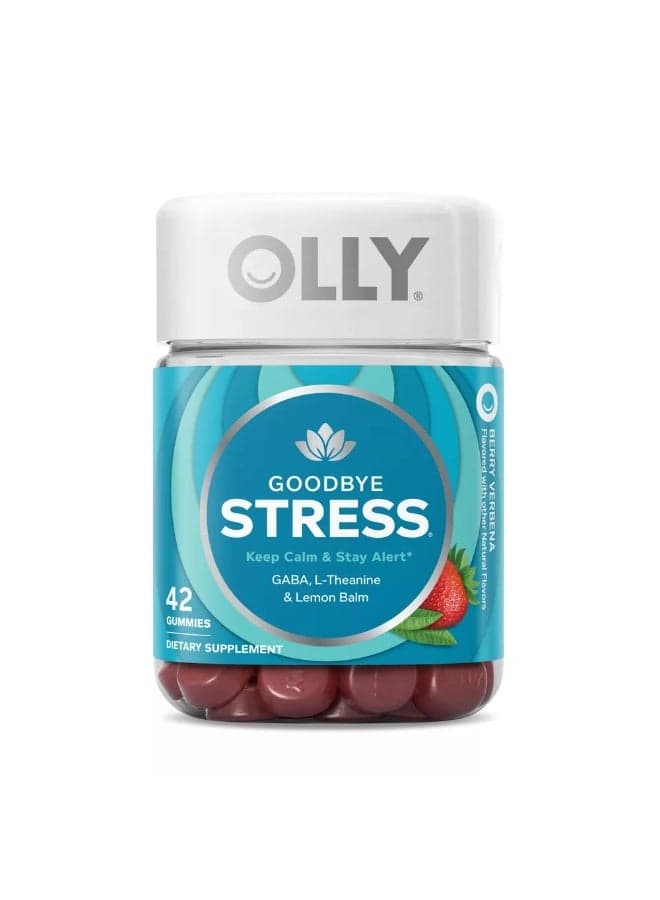 Goodbye Stress Berry Verbena 42 Gummies