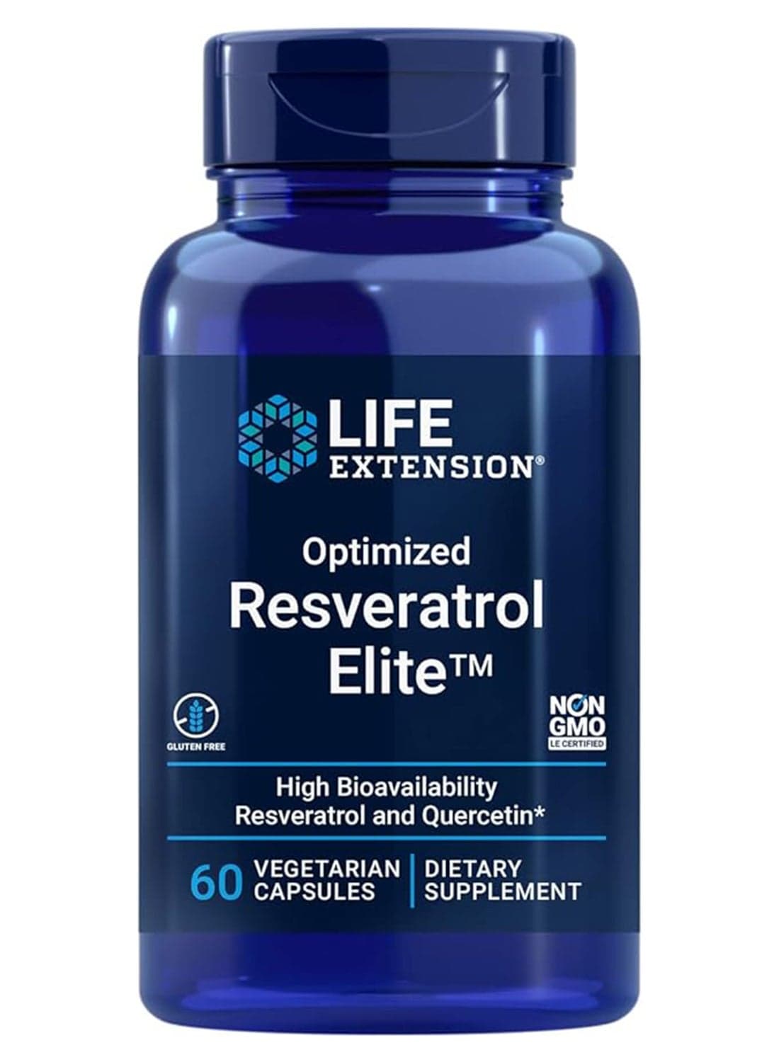 Pack Of 2 Optimized Resveratrol Elite - 60 Vegetarian Capsules