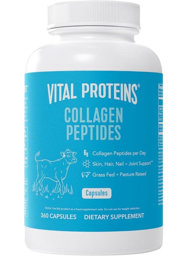 Collagen Peptides, 360 Capsules Packaging May Vary