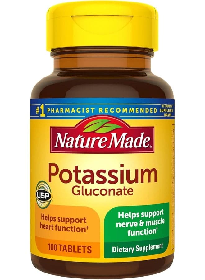 Potassium Gluconate 550 mg, 100 Tablets