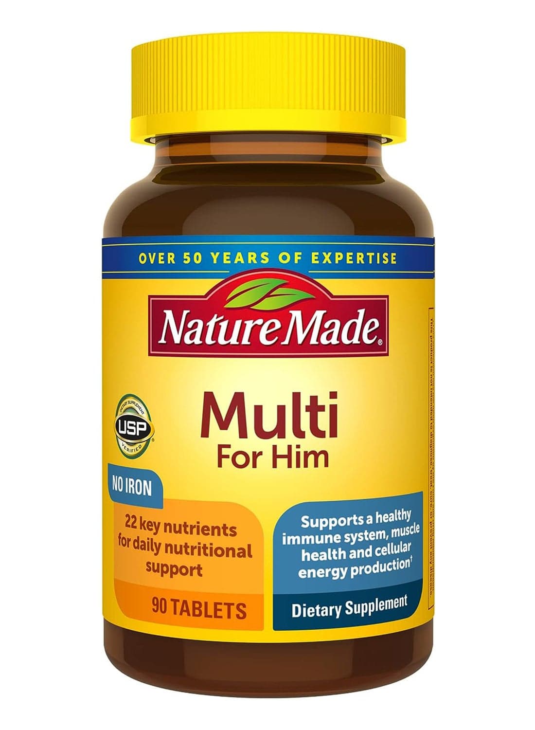 Nature Made Men's Multi Dietary Supplement - 90 Tablets