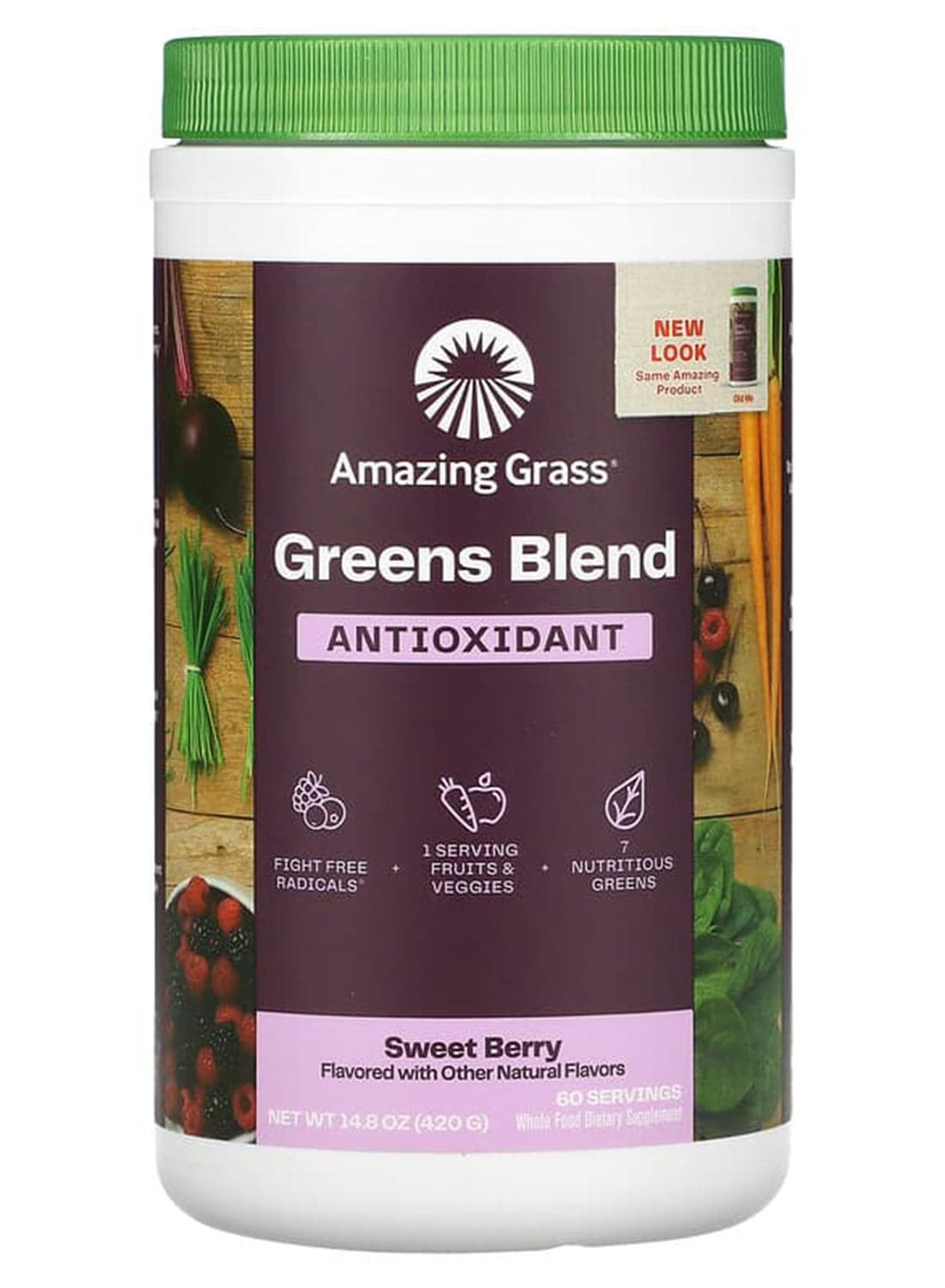 Green Superfood Antioxidant - Sweet Berry 14.8 oz