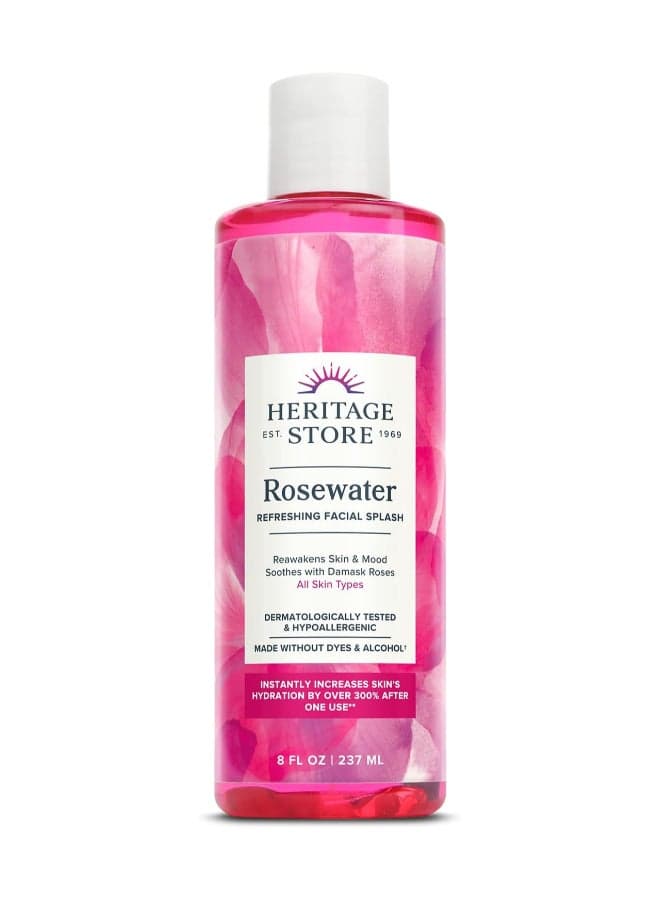 Rose Water Face Toner 8 Fl Oz 240ml