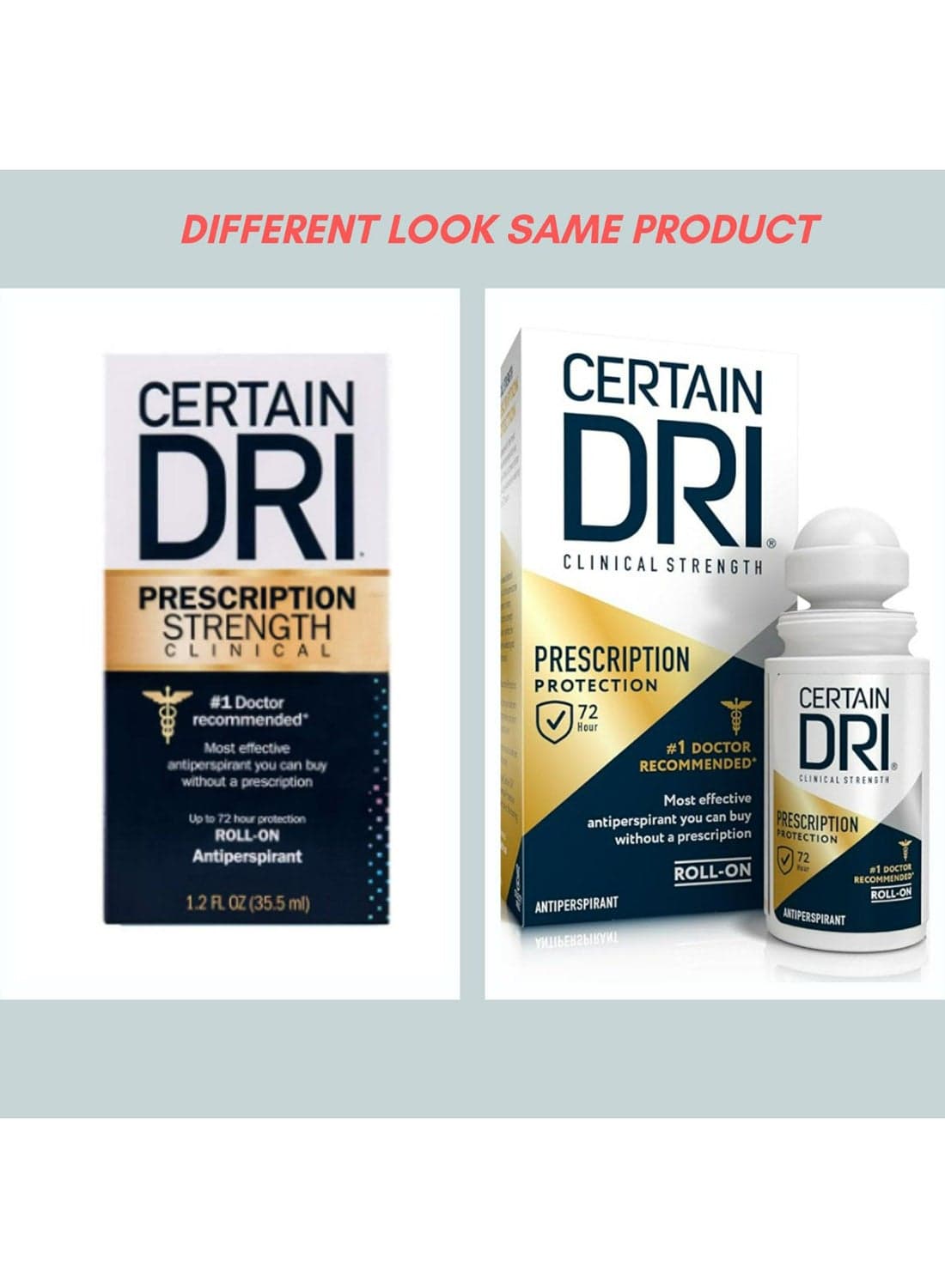 Prescription Strength Clinical Roll-On Antiperspirant