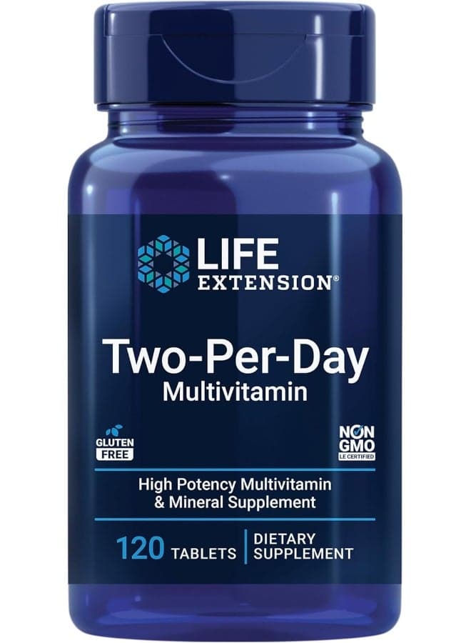 Two-Per-Day Multivitamin, 120 Tablets