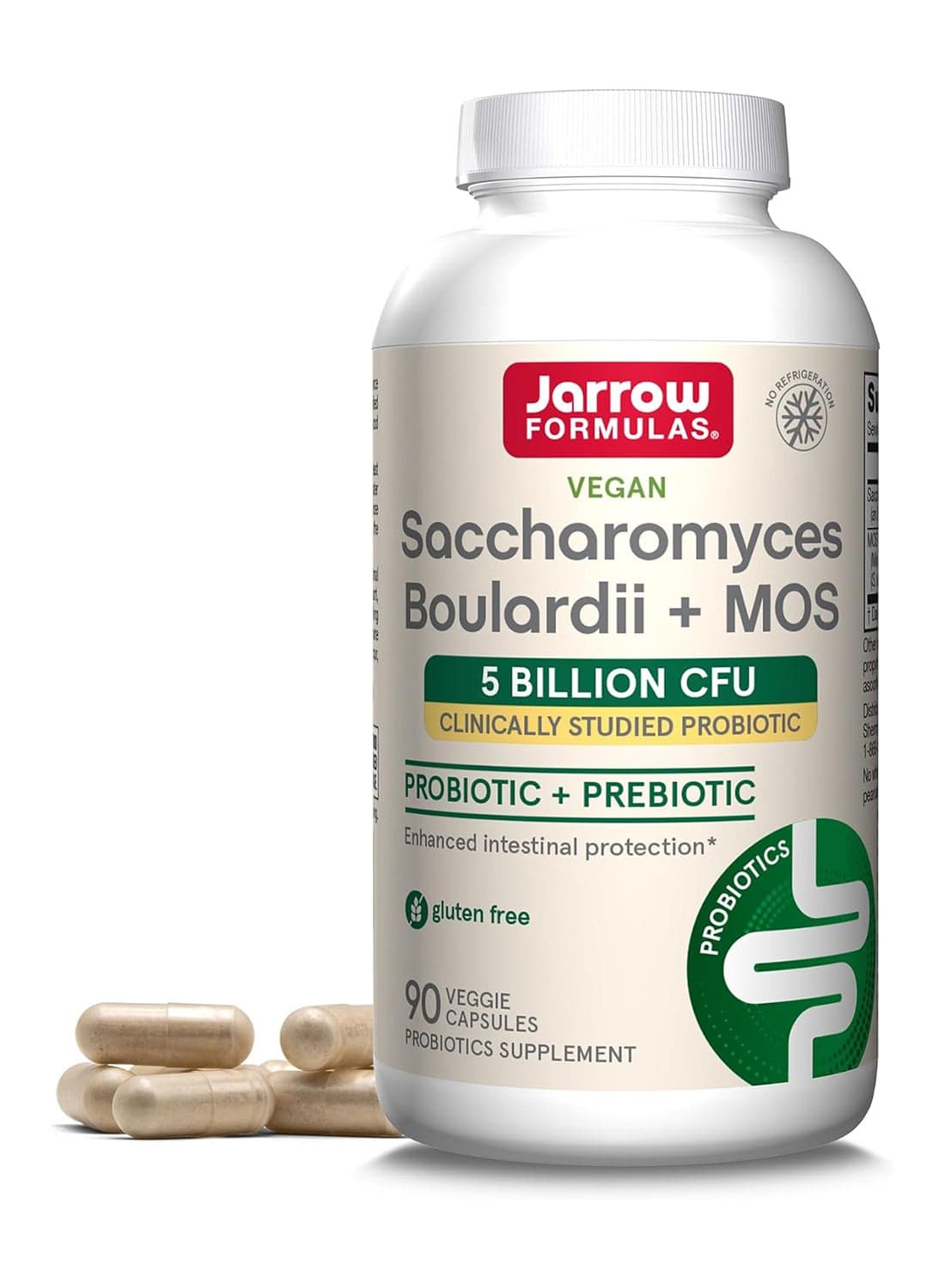 Saccharomyces Boulardii Plus MOS - 90 Veggie Capsule