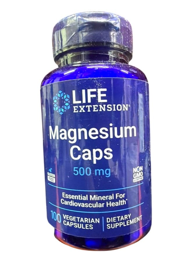 Magnesium Citrate Dietary Supplement - 100 Capsules