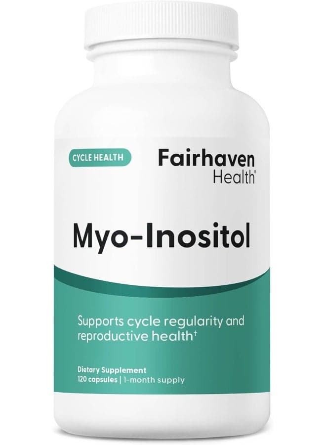 Myo-Inositol Dietary Supplement 120 Capsules