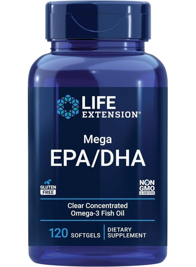 Mega Epa/Dha 120 Softgels Packaging May Vary
