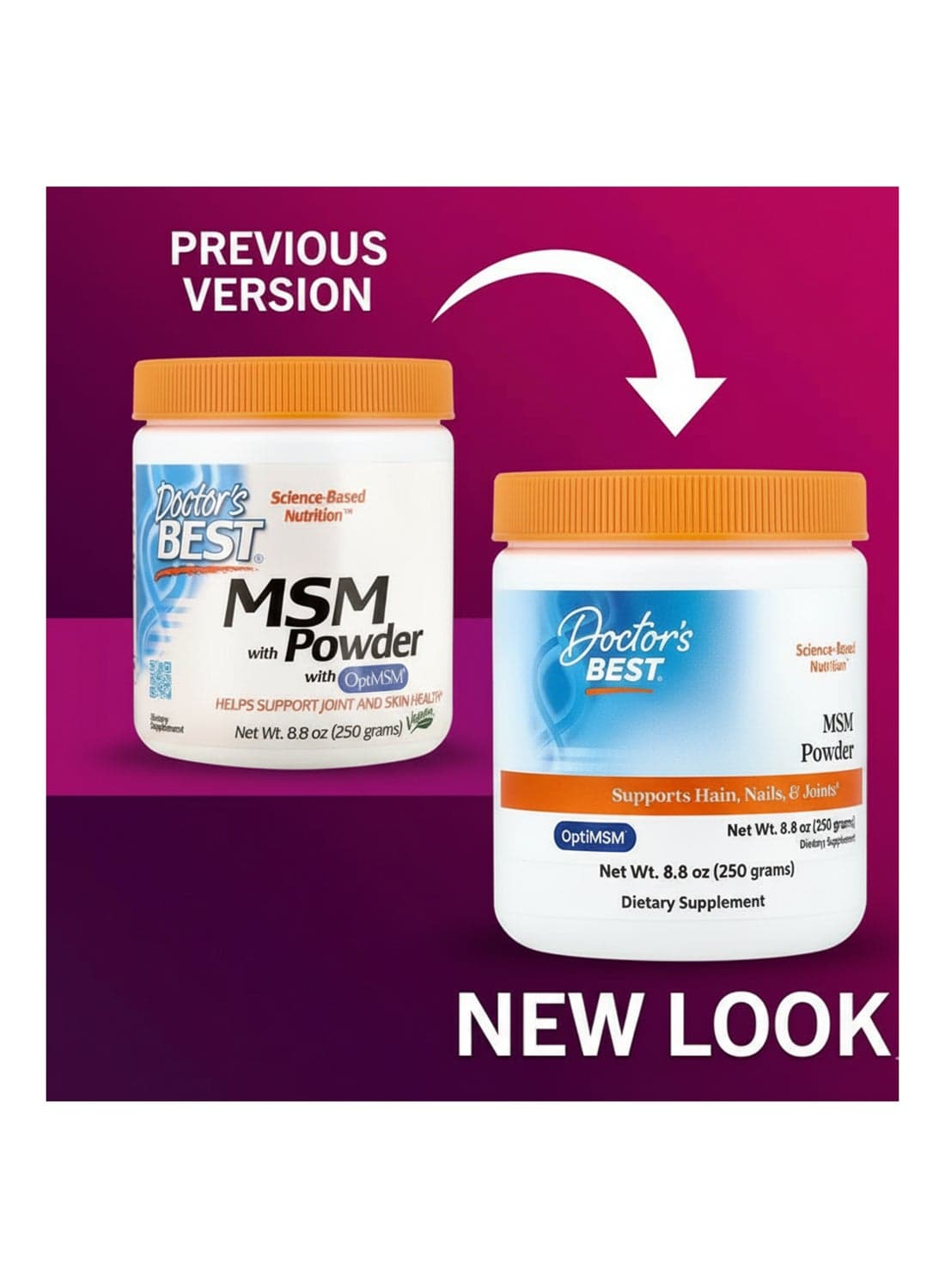 Science-Based Nutrition MSM Powder With OptiMSM