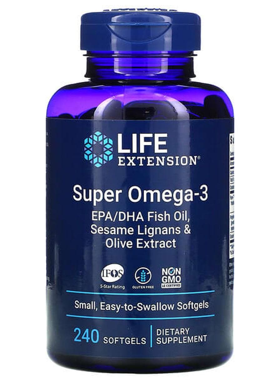 Super Omega-3 Supplement - 240 Softgels