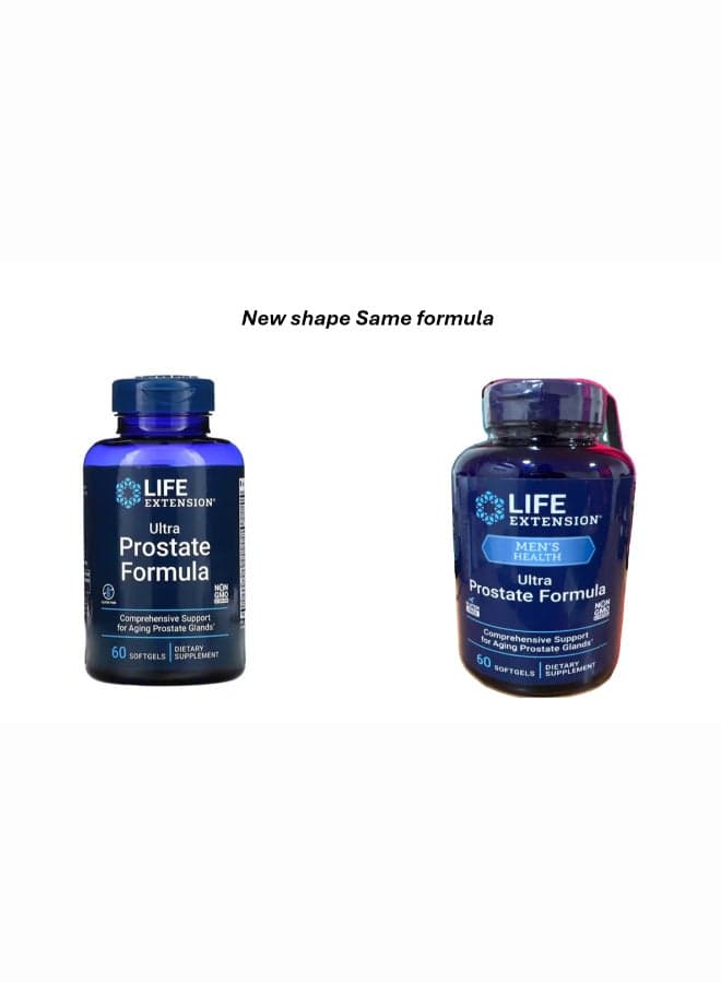 Ultra Prostate Formula Dietary Supplement - 60 Softgels