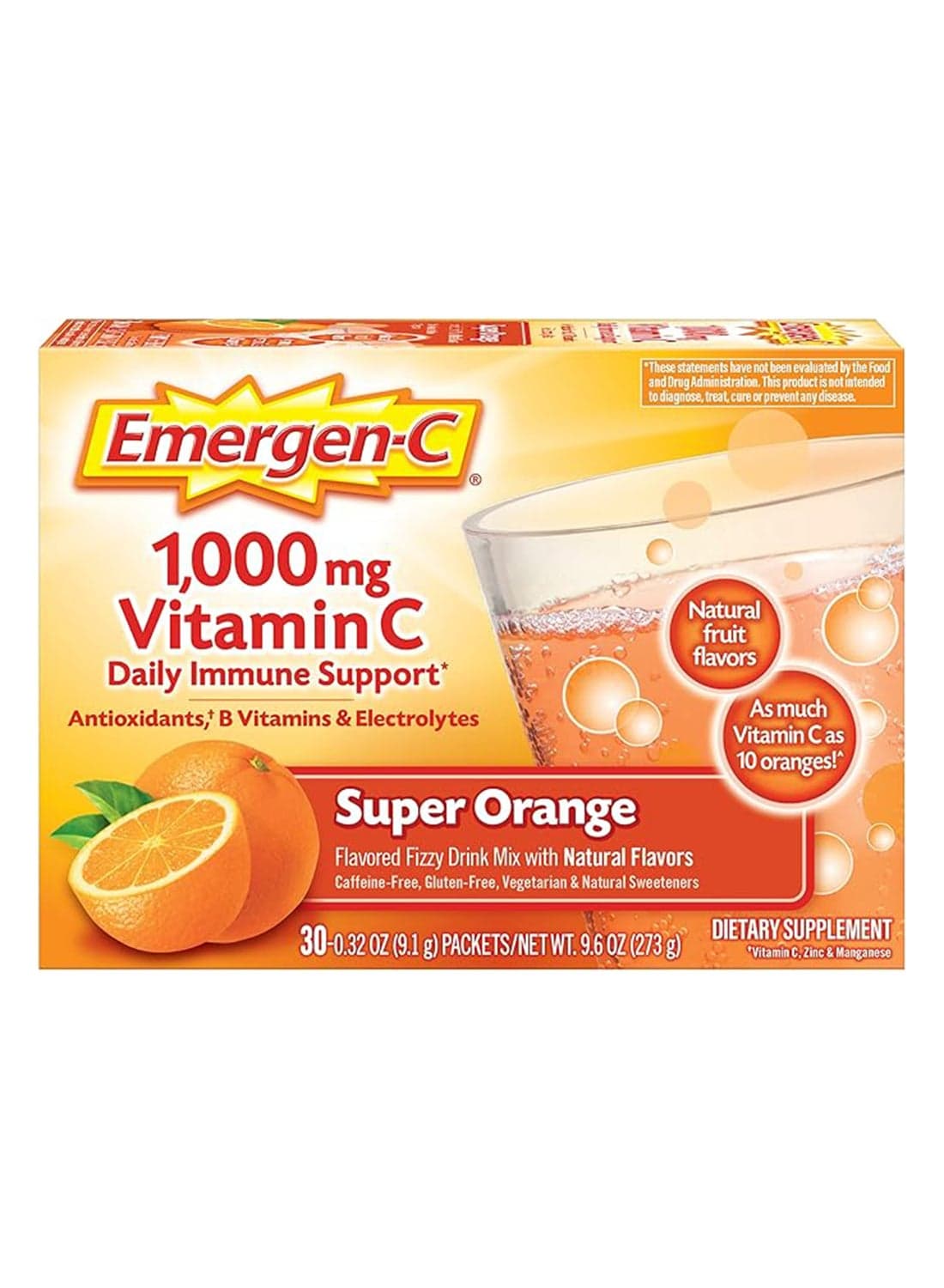 Vitamin C Dietary Supplement 1000mg (30 Count)