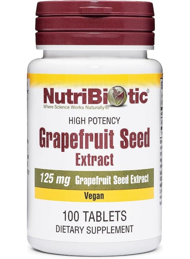 Grapefruit Seed Extract Dietary Supplement 125 mg Dietary Supplement - 100 Tablets