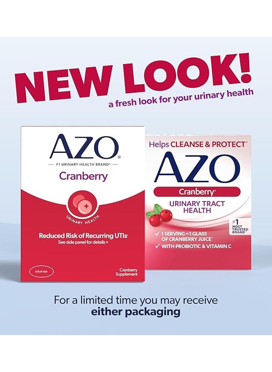 Urinary Tract Health - 50 Caplets - Cranberry Flavor