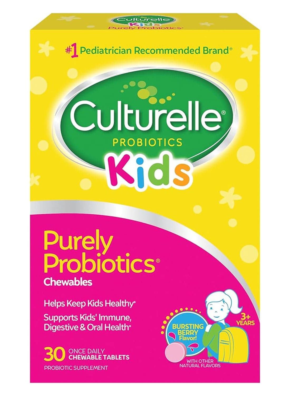 Daily Probiotic Dietary Supplement - 30 Tablets