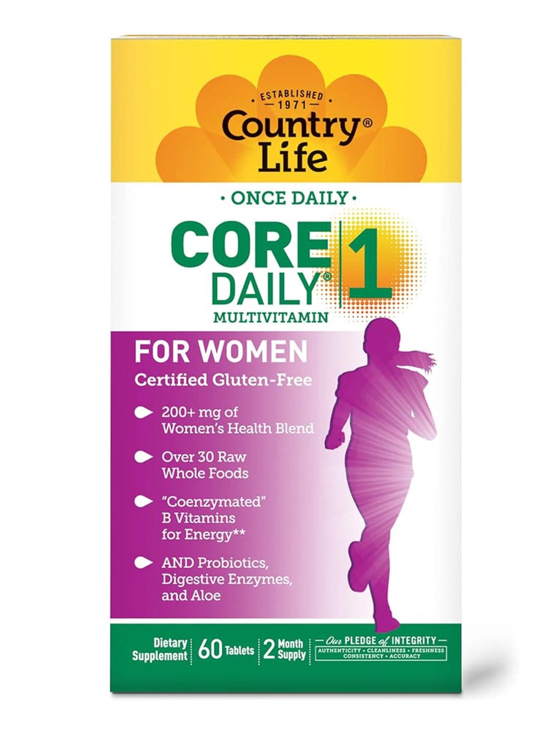 Core Daily-1 Multivitamin Dietary Supplement - 60 Tablets