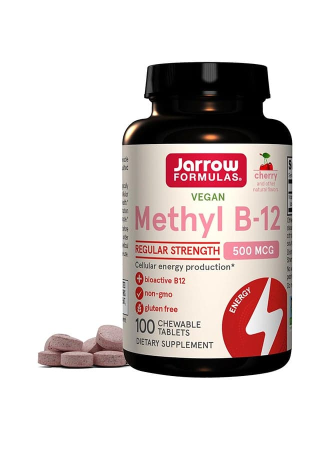 Methyl B-12 Dietary Supplement 500 mcg - 100 Chewable Tablets