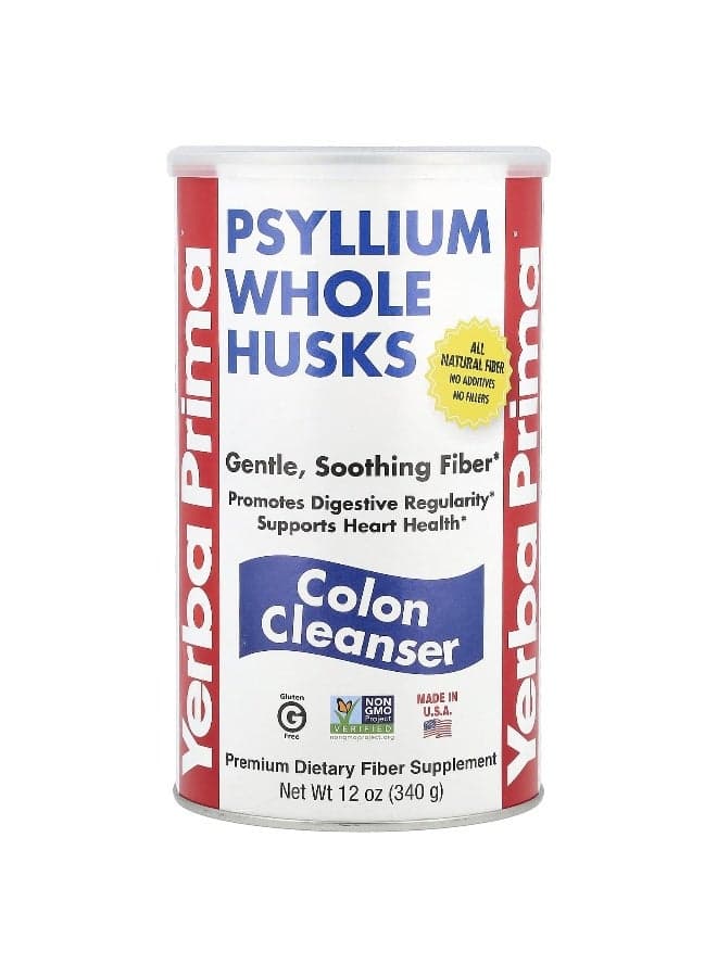 Psyllium Whole Husks, Colon Cleanser, 12 oz