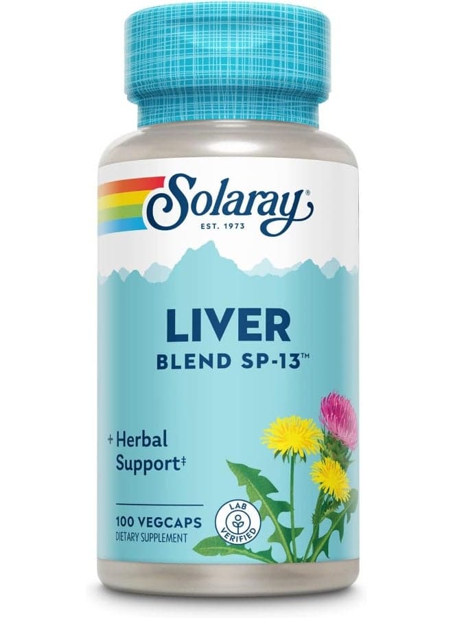 Liver Blend SP-13 Dietary Supplement - 100 Capsules