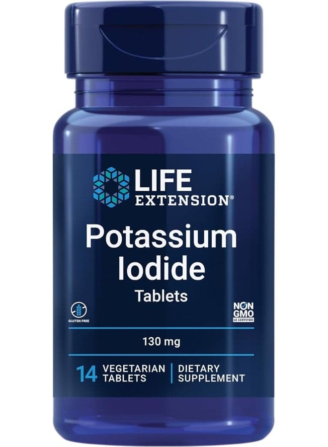 Potassium Iodide Dietary Supplement - 14 Tablets