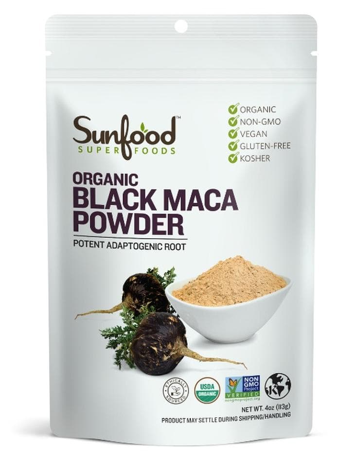 Organic Black Maca Powder 4 Oz