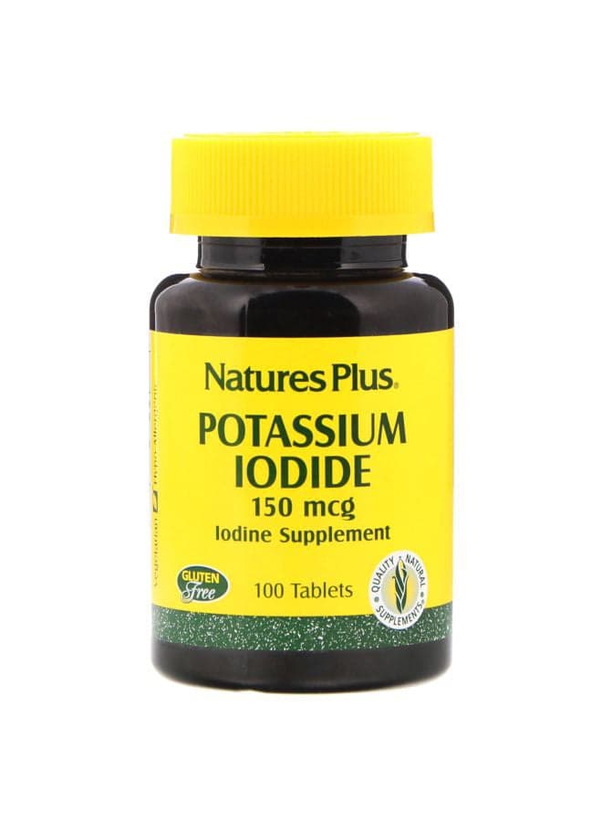 Potassium Iodide Dietary Supplement 150 mcg - 100 Tablets