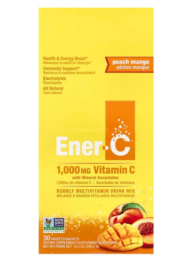 30-Packet Peach Mango Vitamin C Drink Mix