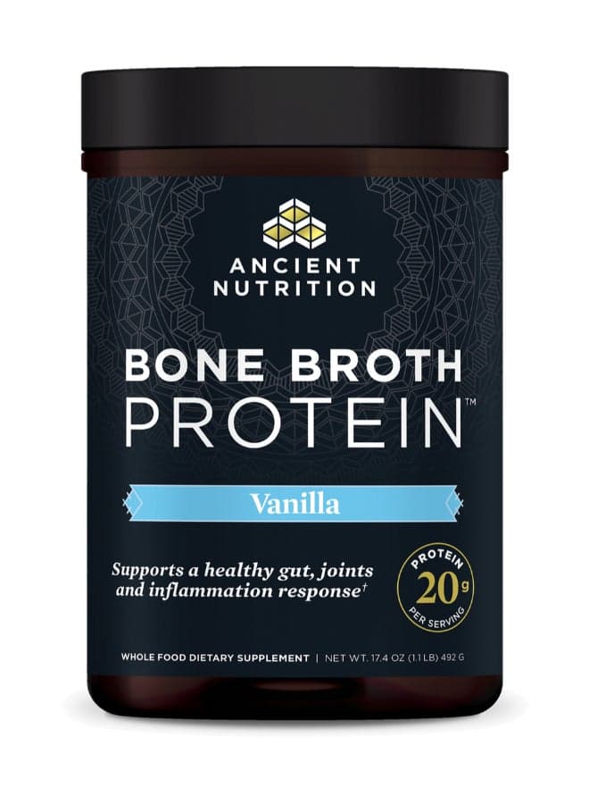 Bone Broth Protein, Vanilla 1.1 Lb Packaging May Vary
