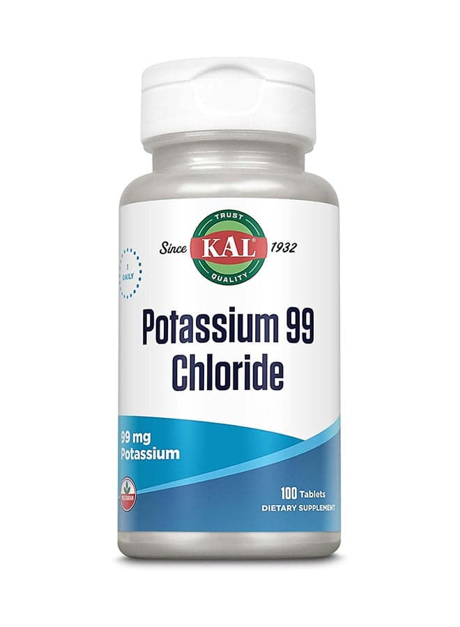 Kal Potassium 99 Chloride Mg. 100 Tablets