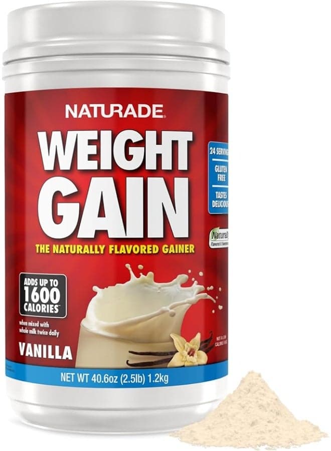 Weight Gain, Vanilla, 2.5 LB Packaging May Vary