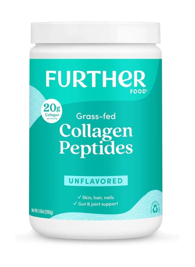 Grass-Fed Collagen Peptides, Unflavored - 9.88 Oz Packaging May Vary