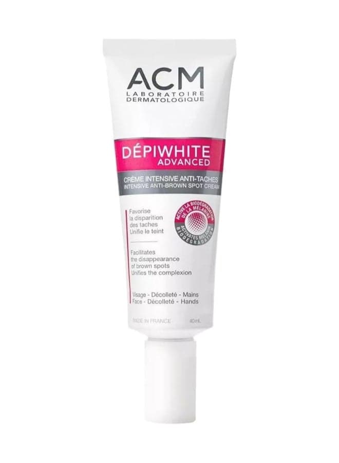 Depiwhite Cream Advanced, 40ml – Brightening Cream for Dark Spots & Uneven Skin Tone 40ml