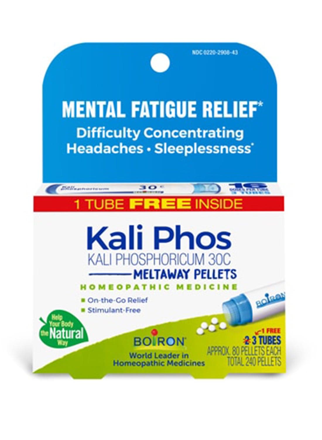 Set Of 3 Kali Phosphoricum 30C