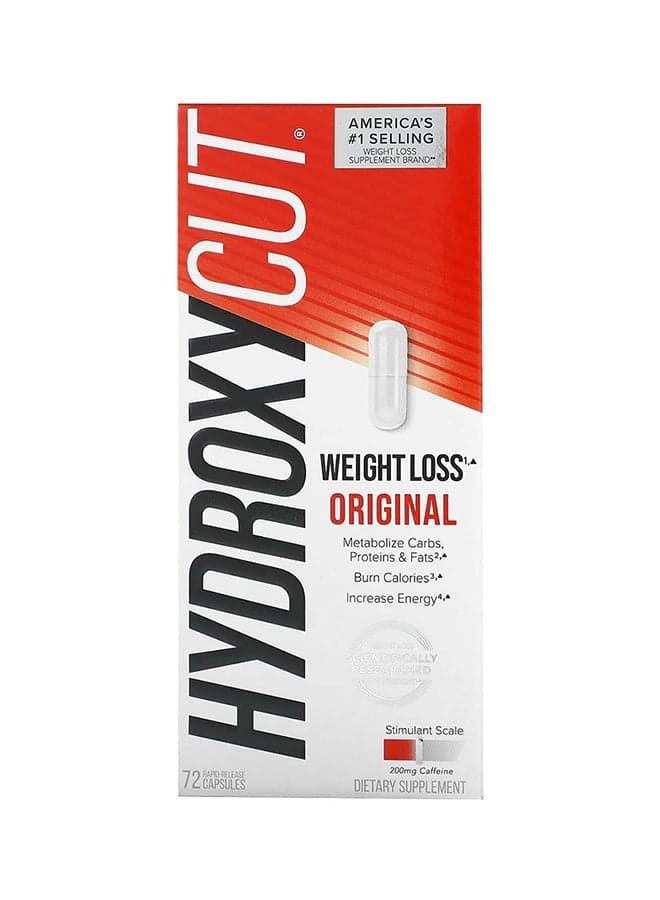 Hydroxycut, Weight Loss Original, 72 Rapid-Release Capsules