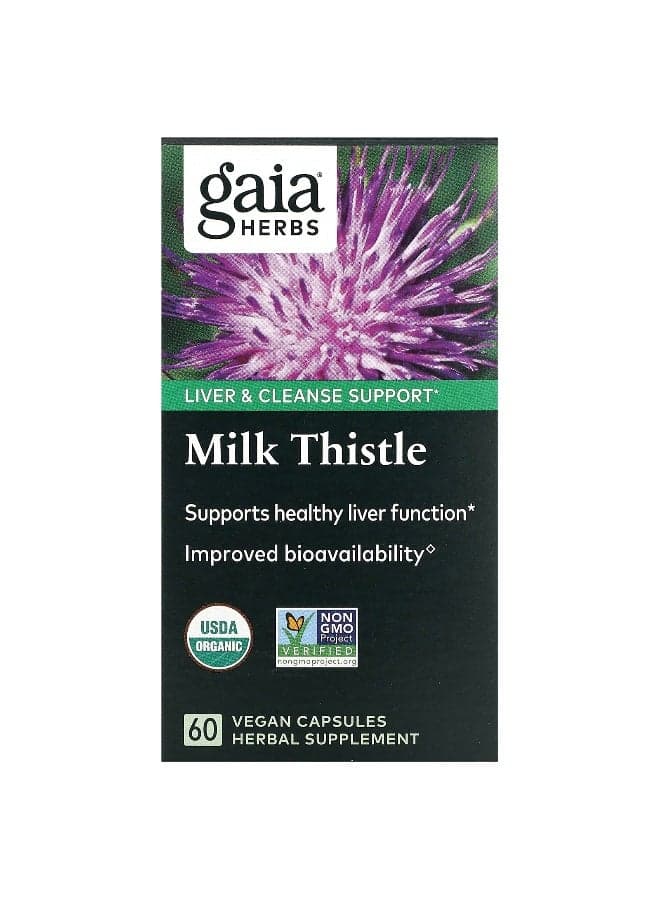 Milk Thistle 60 Vegan Capsules
